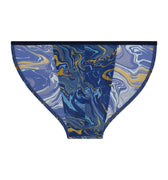 Funky Styles Tanga Briefs | Navy Print 403043-P0RA